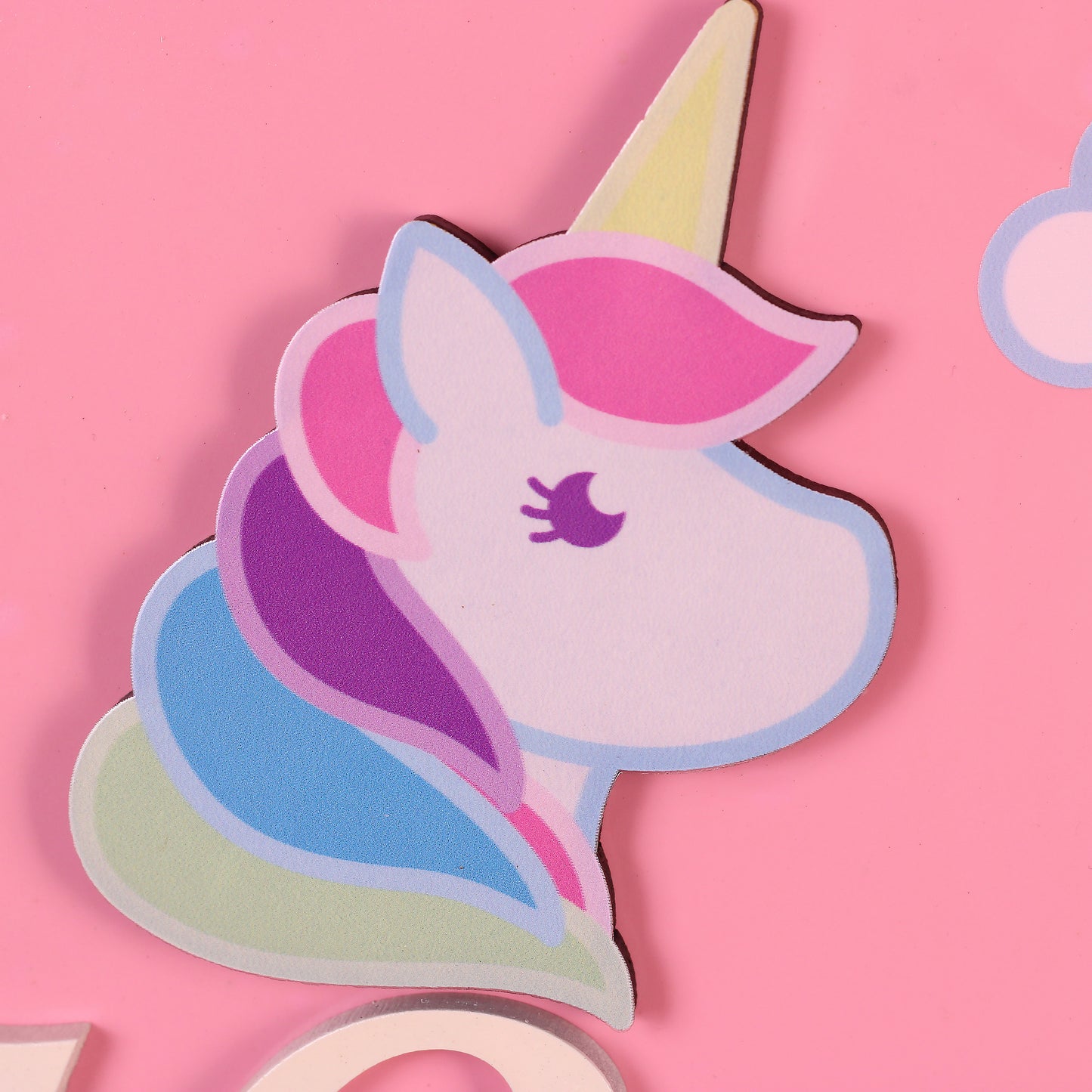 Mundo Mágico - Letrero personalizado para bebé