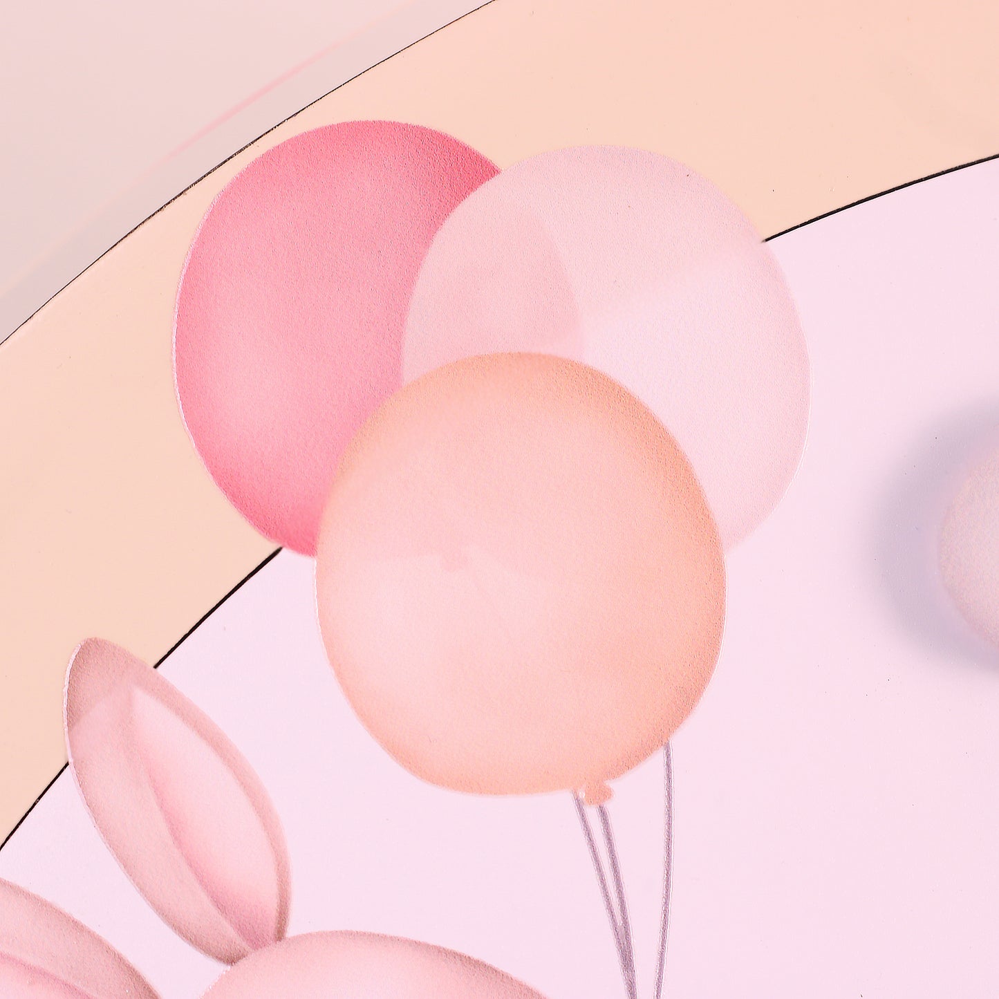 Conejitos Dulces - Letrero personalizado para bebé