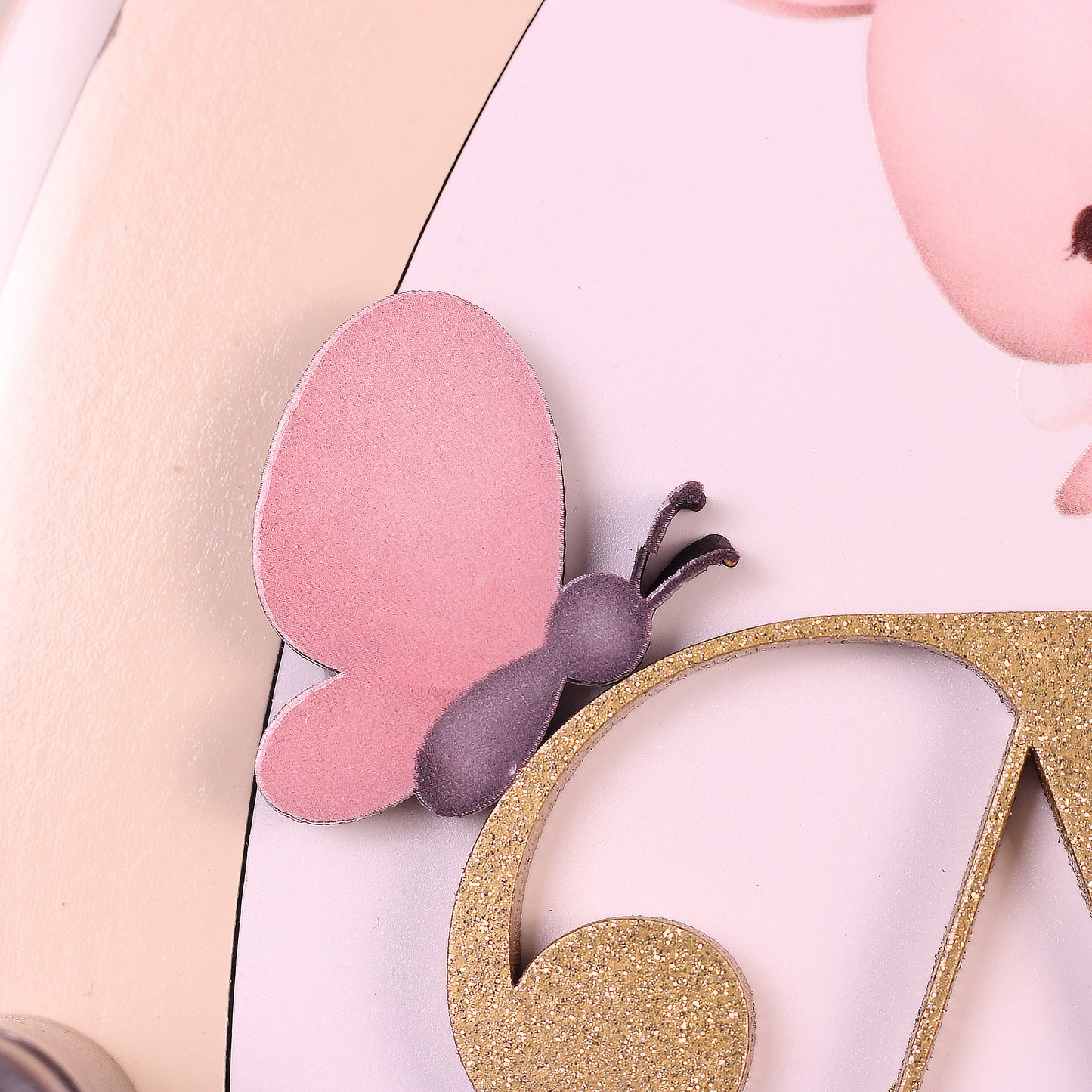 Conejitos Dulces - Letrero personalizado para bebé