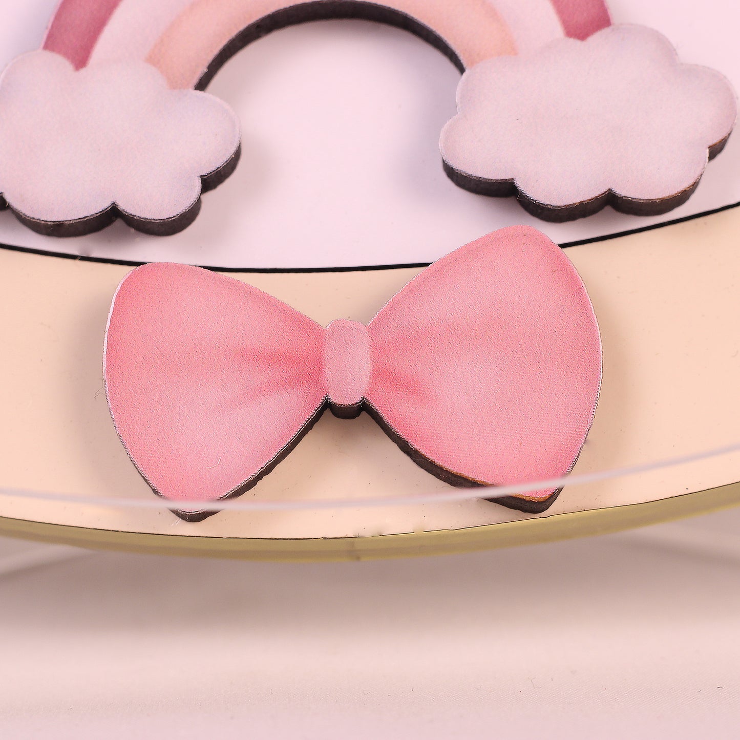 Conejitos Dulces - Letrero personalizado para bebé