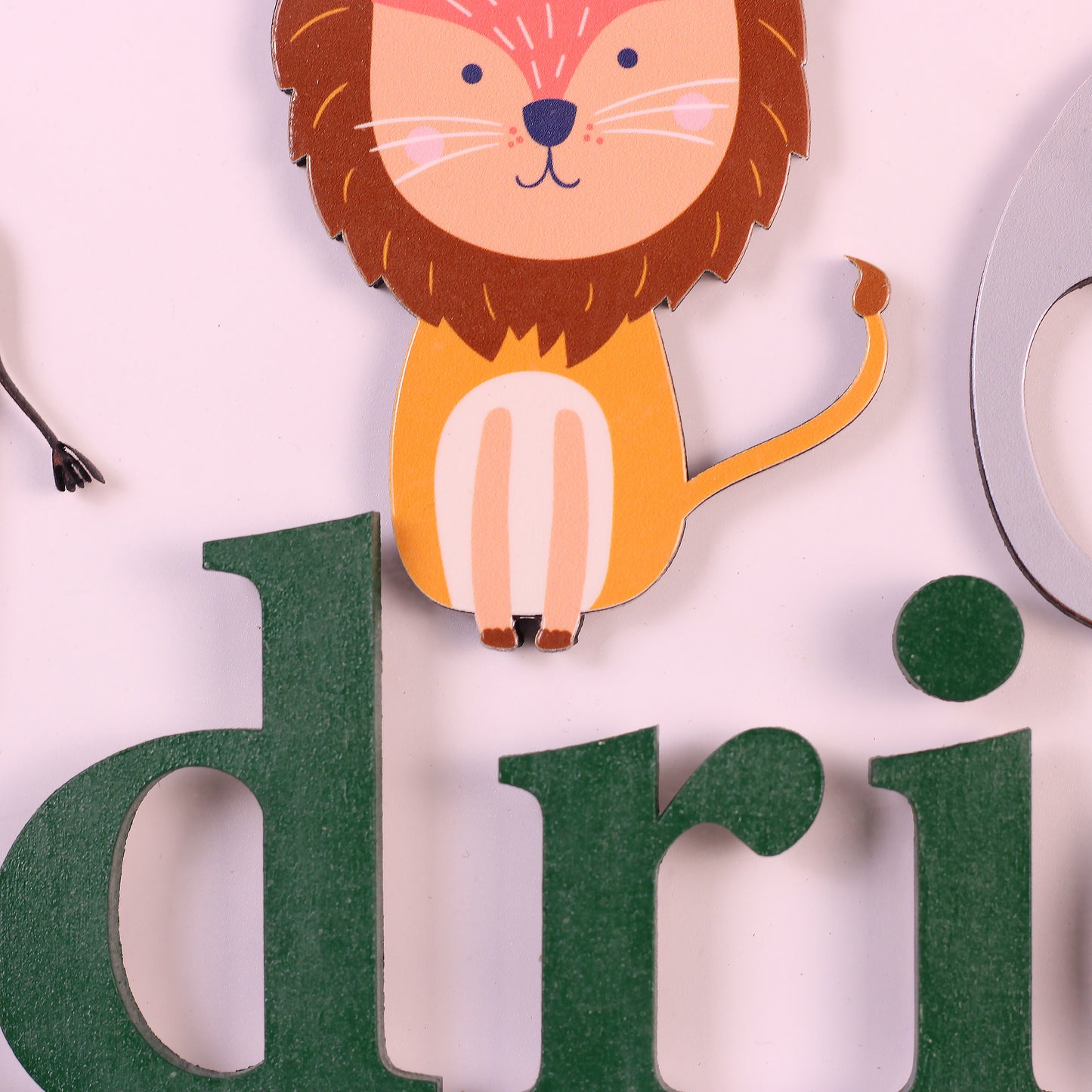 Safari Aventura - Letrero personalizado para bebé