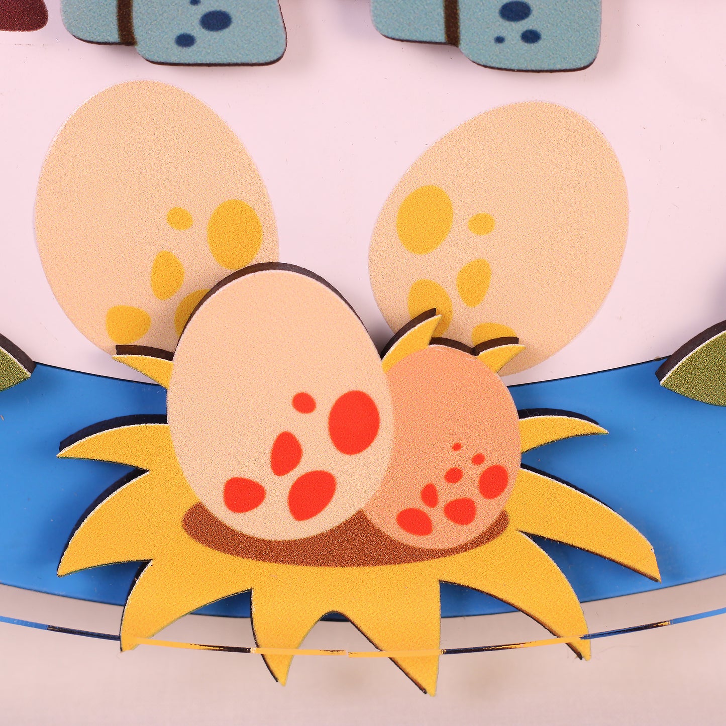 Dinoaventura - Letrero personalizado para bebé