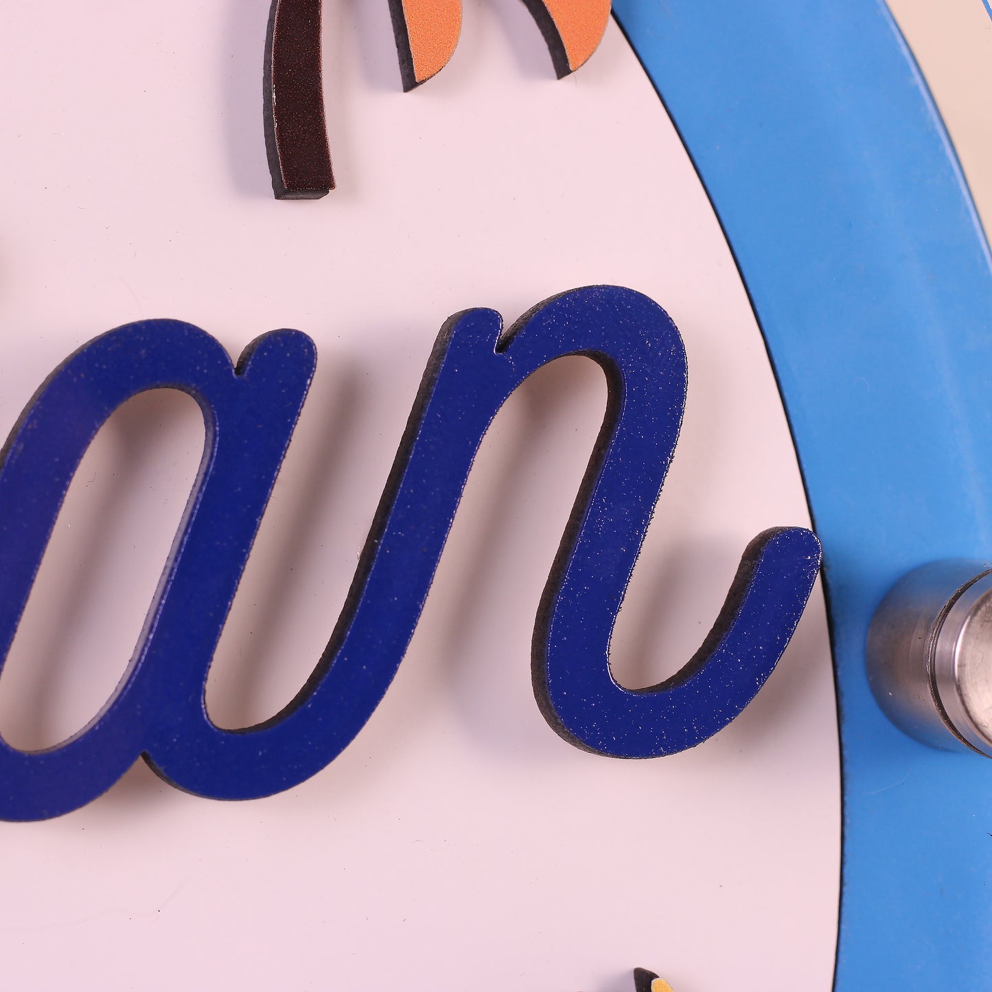 Dinoaventura - Letrero personalizado para bebé