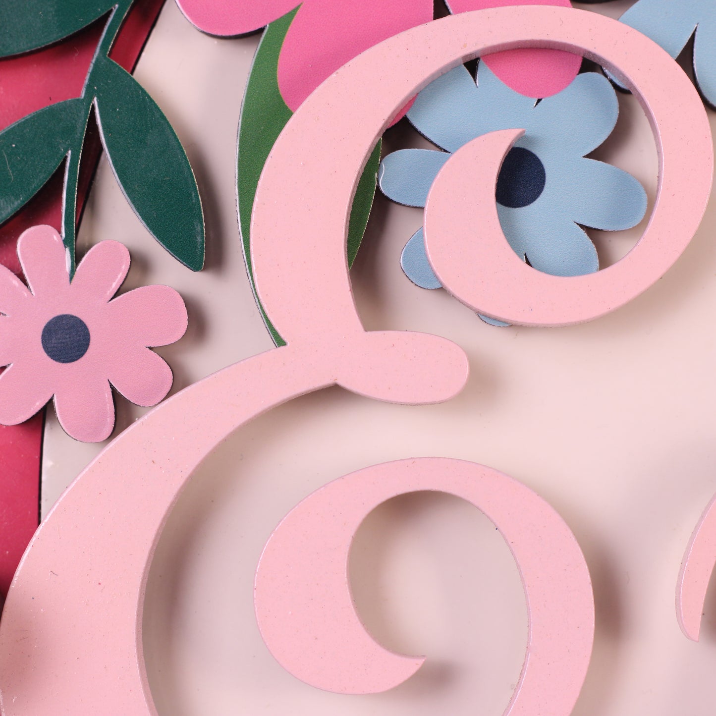 Jardín Encantado - Letrero personalizado para bebé