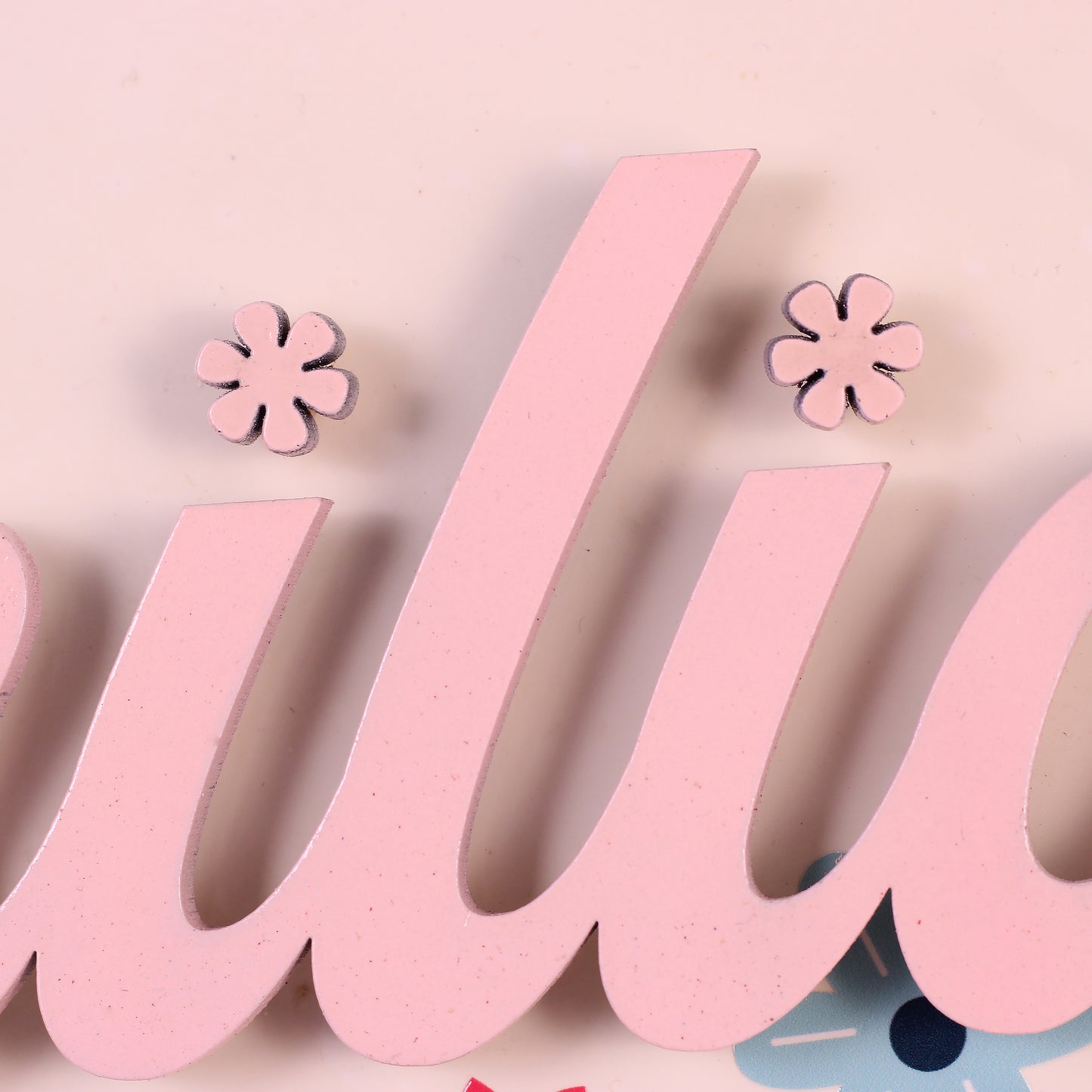 Jardín Encantado - Letrero personalizado para bebé