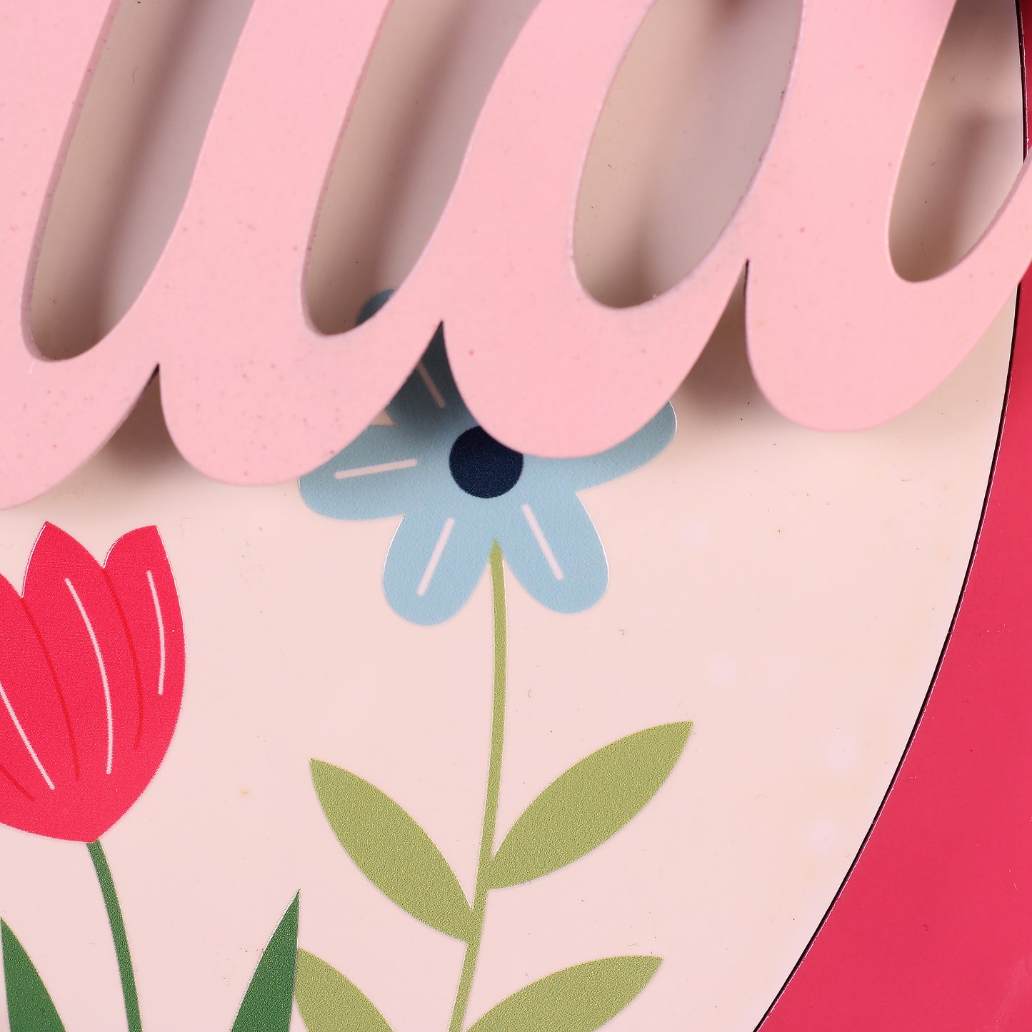 Jardín Encantado - Letrero personalizado para bebé