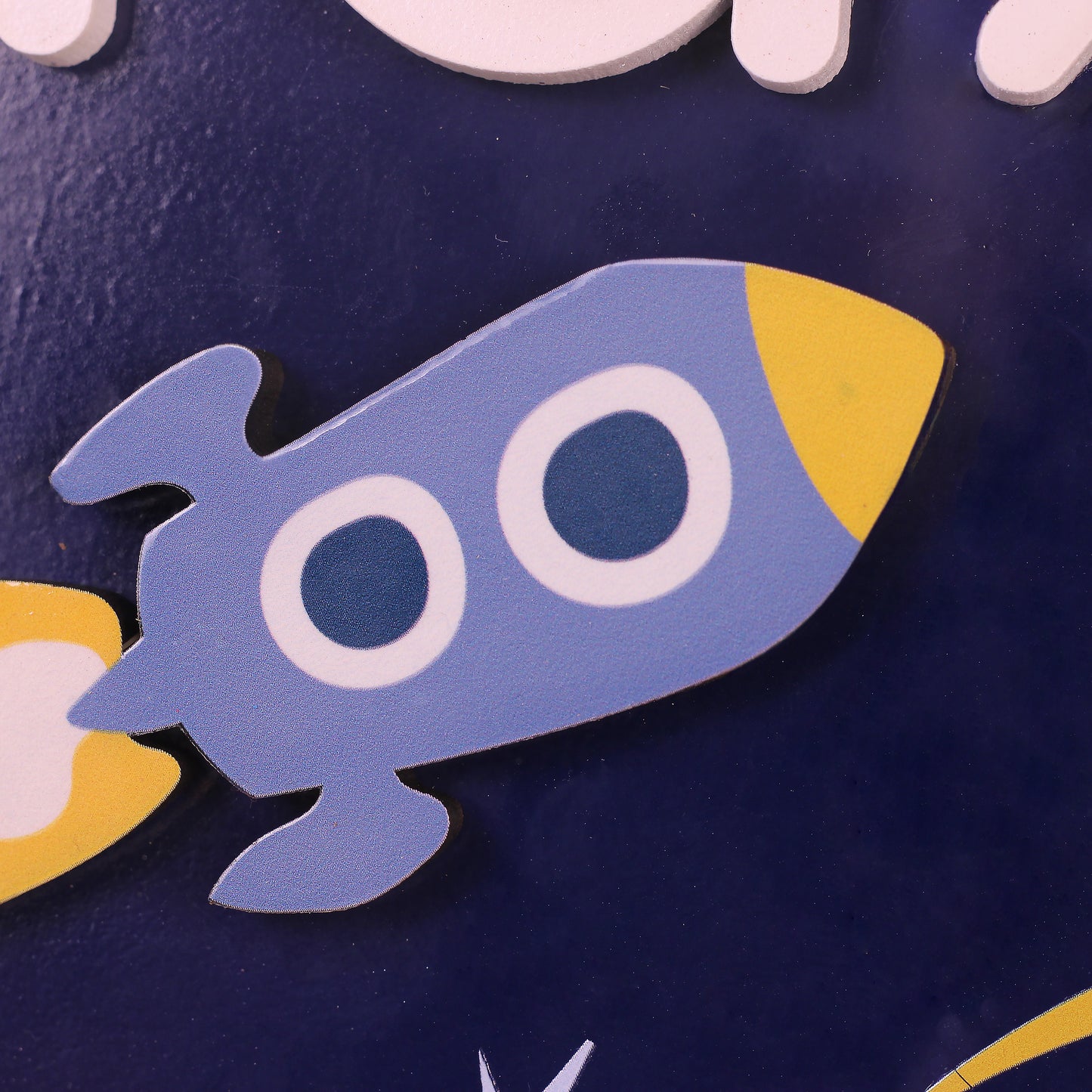 Aventura Espacial - Letrero personalizado para bebé