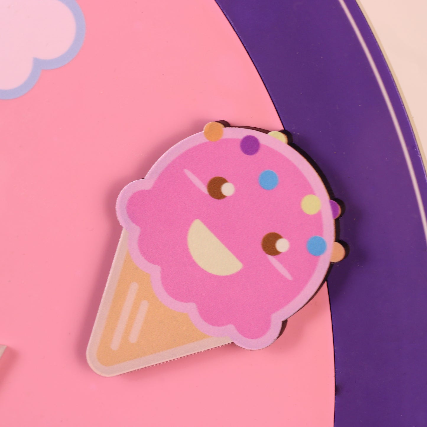 Mundo Mágico - Letrero personalizado para bebé